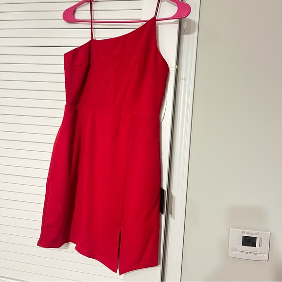 Lulus Dresses & Skirts - Lulu's Vibrant Red spaghetti Dress NWT